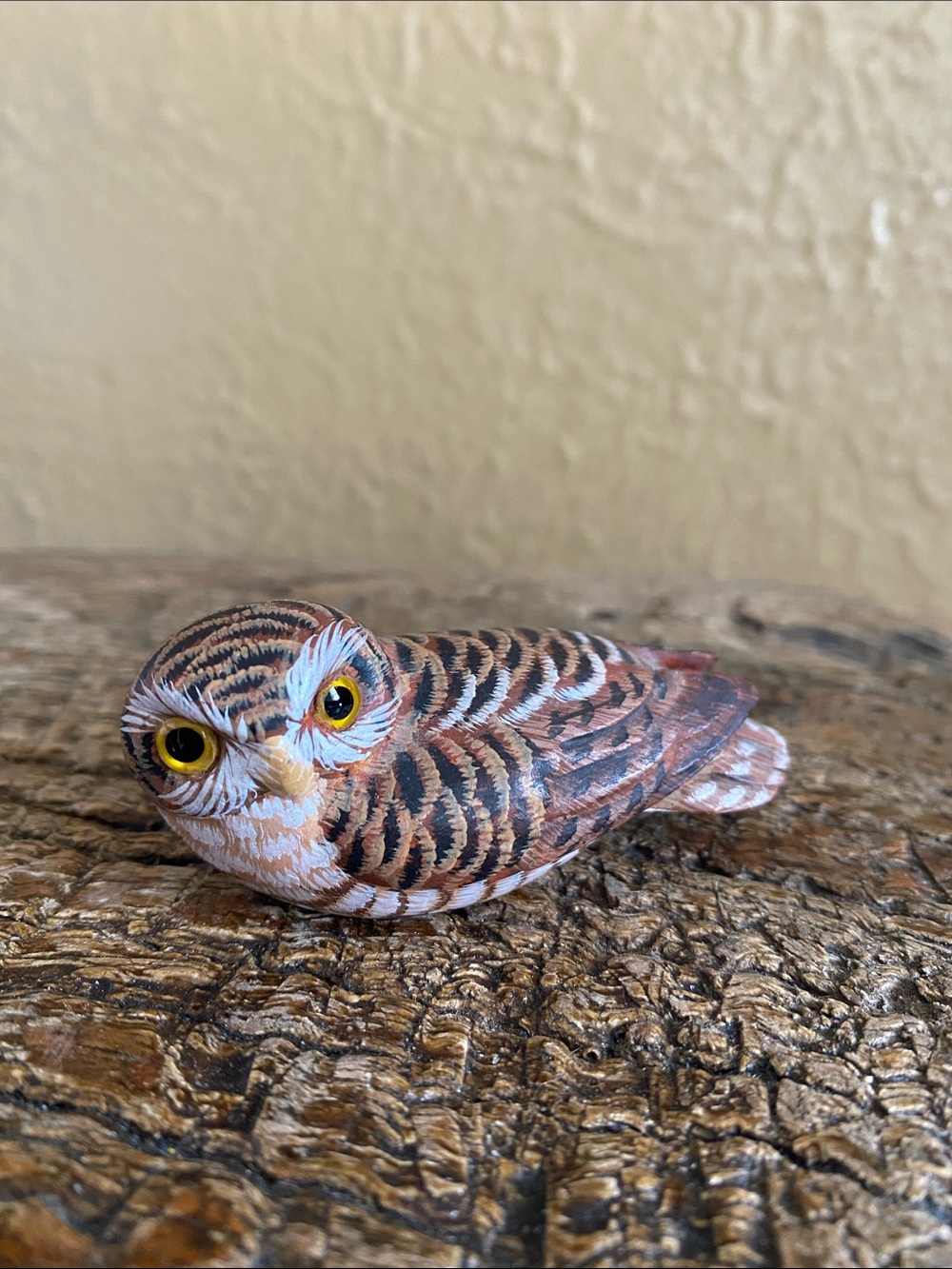 🦉Vintage🦉Hand-Painted Owl Figurine - Picture 3 of 12